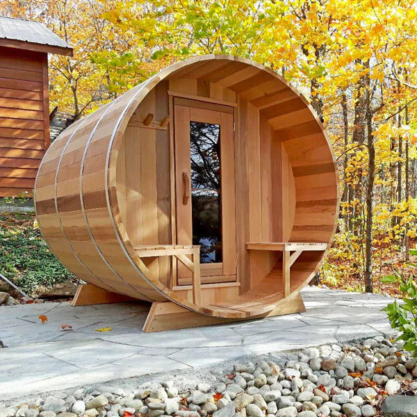 Sun Home Canadian Cedar Barrel Sauna