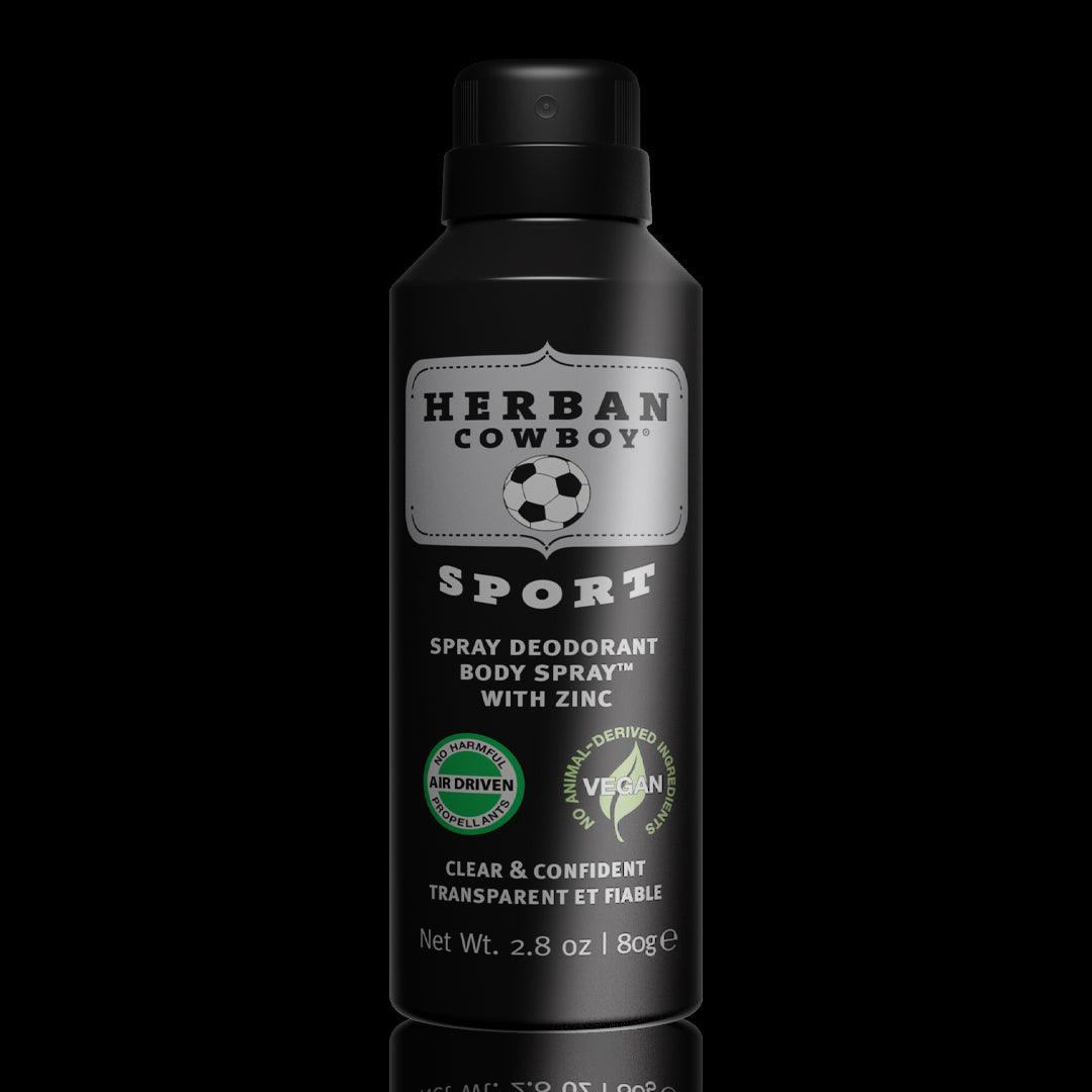 Weigering van kromme Sport Spray Deodorant - Herban Cowboy