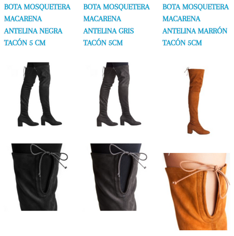 Las botas mosqueteras elásticas perfectas mas34shop