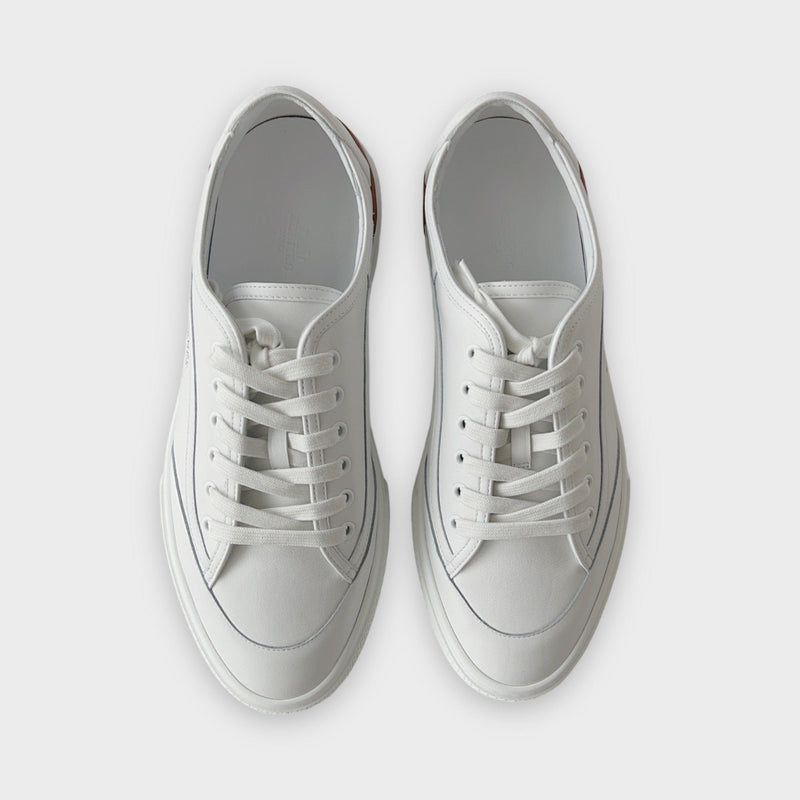 Hermes Men's Get Sneaker In White, Size 42.5 – Found Fashion