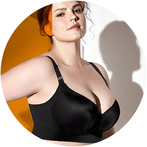 Woobilly® Deep Cup Bra Hide Back Fat With Shapewear Incorporated-Black（Buy  1 Get 1