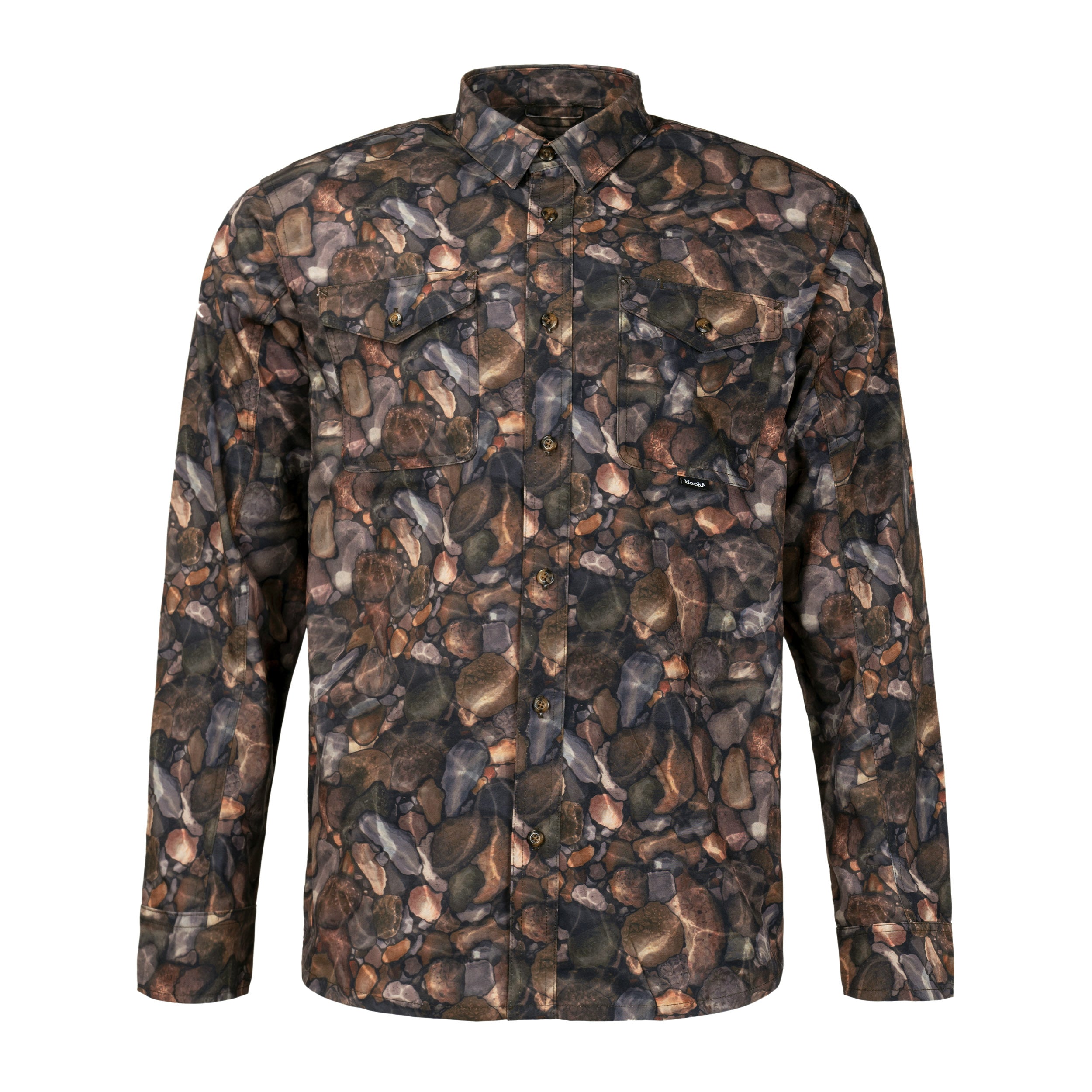 Old School Camo Logo Long Sleeve Tee  Over Under Clothing - Tide and Peak  Outfitters