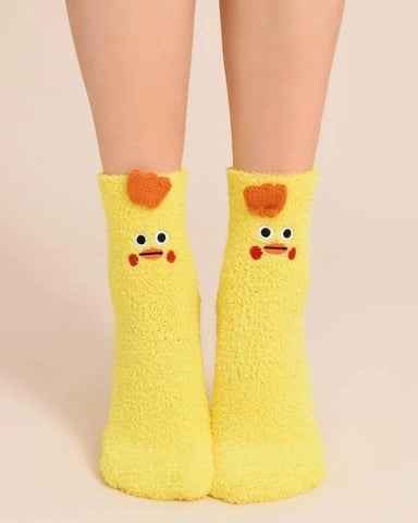 Mochi Mart Cute Fluffy Animal Socks