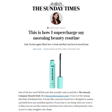 Sarah Jossel feature - The Sunday Times