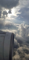 storm on a plane