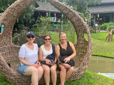 seated ladies