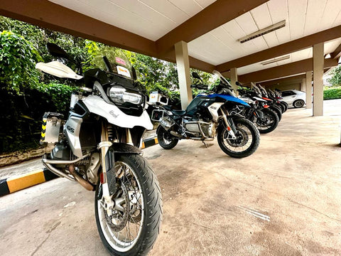 bikes lined up