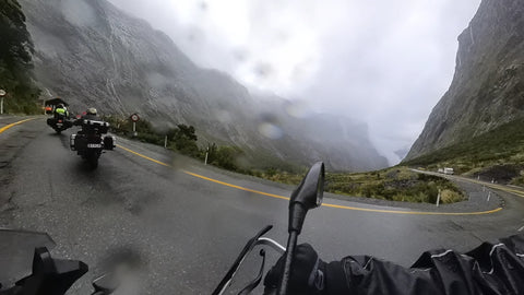 Milford Sound NZ road works