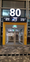 Gate 80 entrance