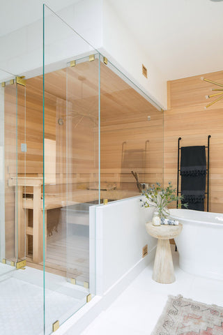 Sauna in Master Bathroom