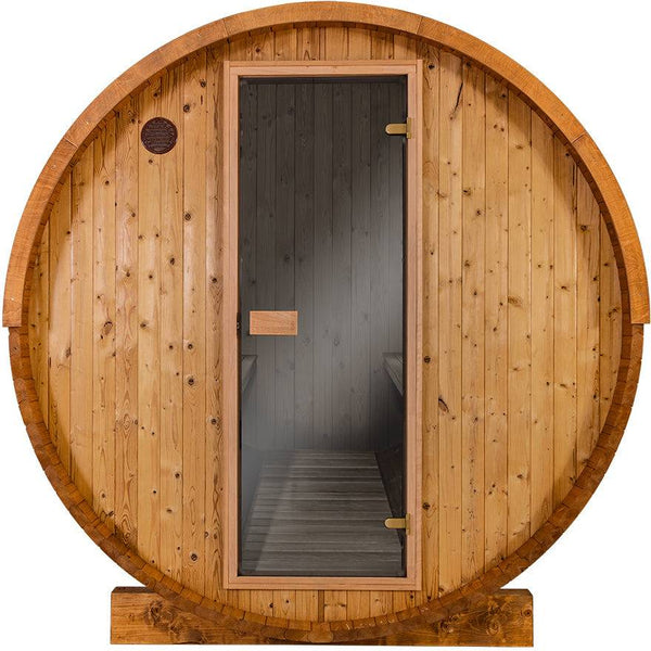 Wonderbaarlijk rechtop Latijns Thermory 2 Person Barrel Sauna No 55 DIY Kit – Finnish Sauna Builders