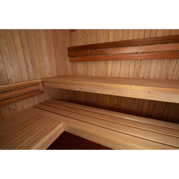 Almost Heaven Bridgeport 6 Person Indoor Sauna Respite Series – Finnish  Sauna Builders