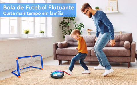 Brinquedo de futebol flutuante