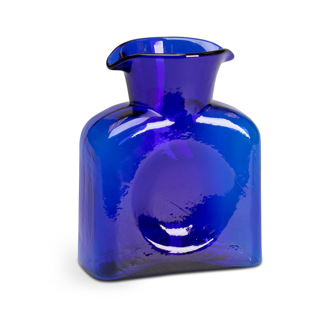 Blenko Cobalt Blue Glass Pitcher