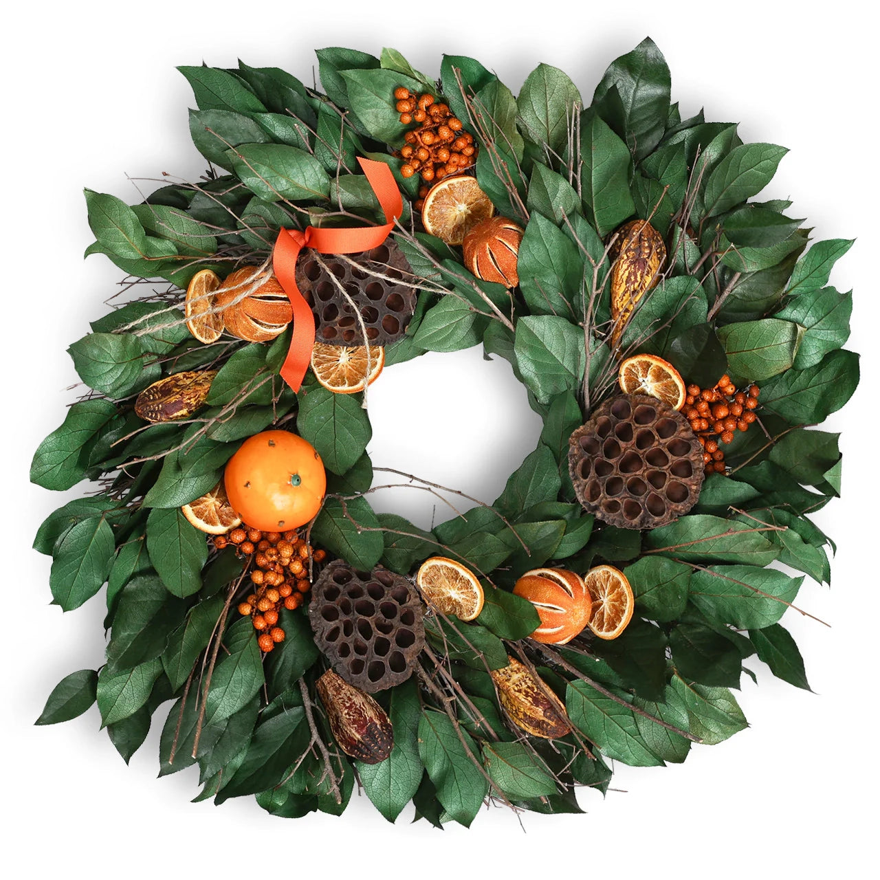 Monticello Pomander Scented Wreath
