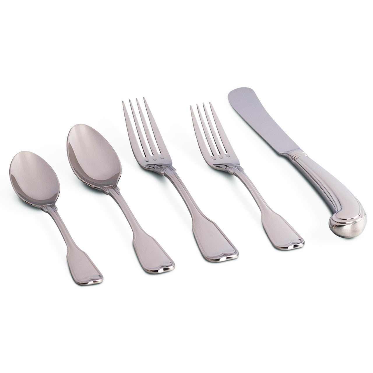 Jefferson Flatware: 5-Piece Place Setting