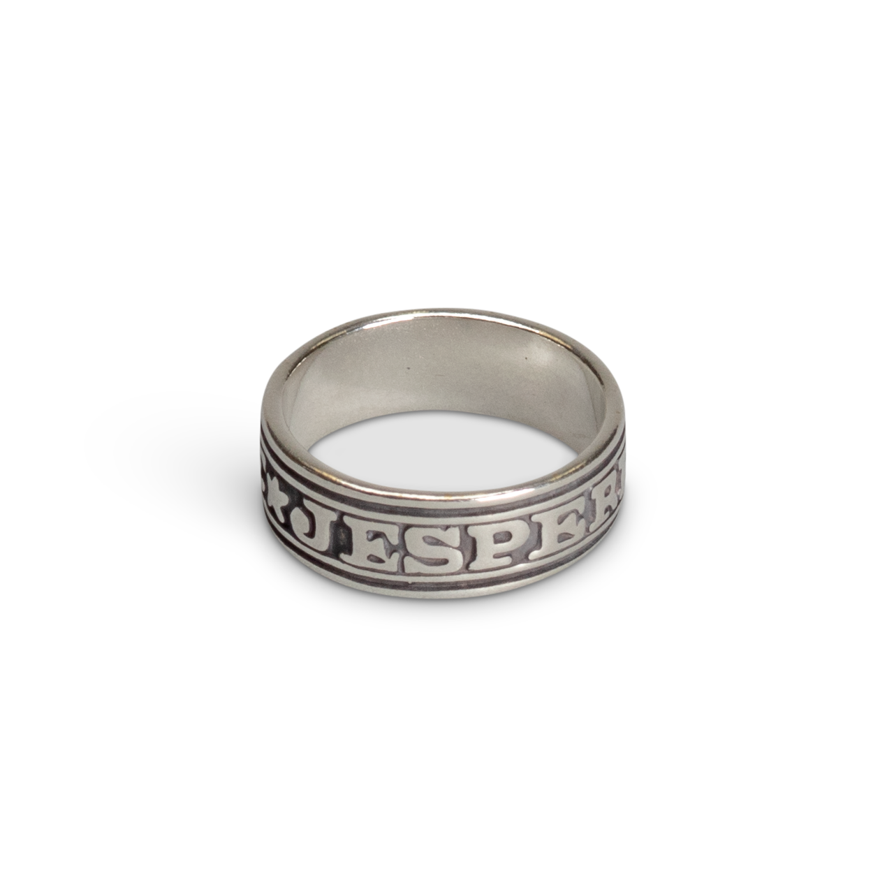 J'Aime et J'Espere Sterling Silver Ring