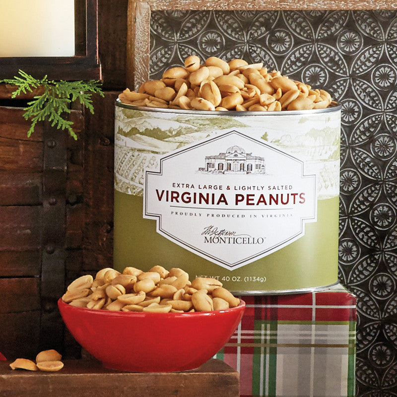 Salted Roasted Virginia Peanuts 40 oz.