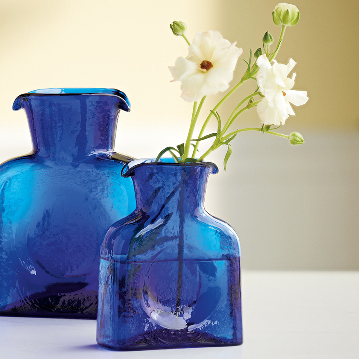 Blenko Cobalt Mini Glass Pitcher