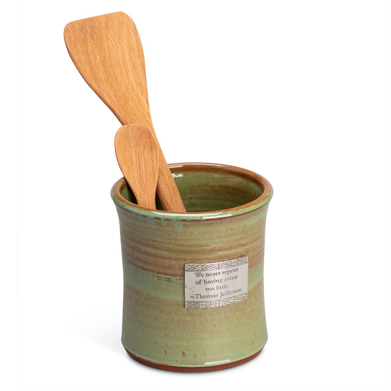 Monticello Stoneware Utensil Crock