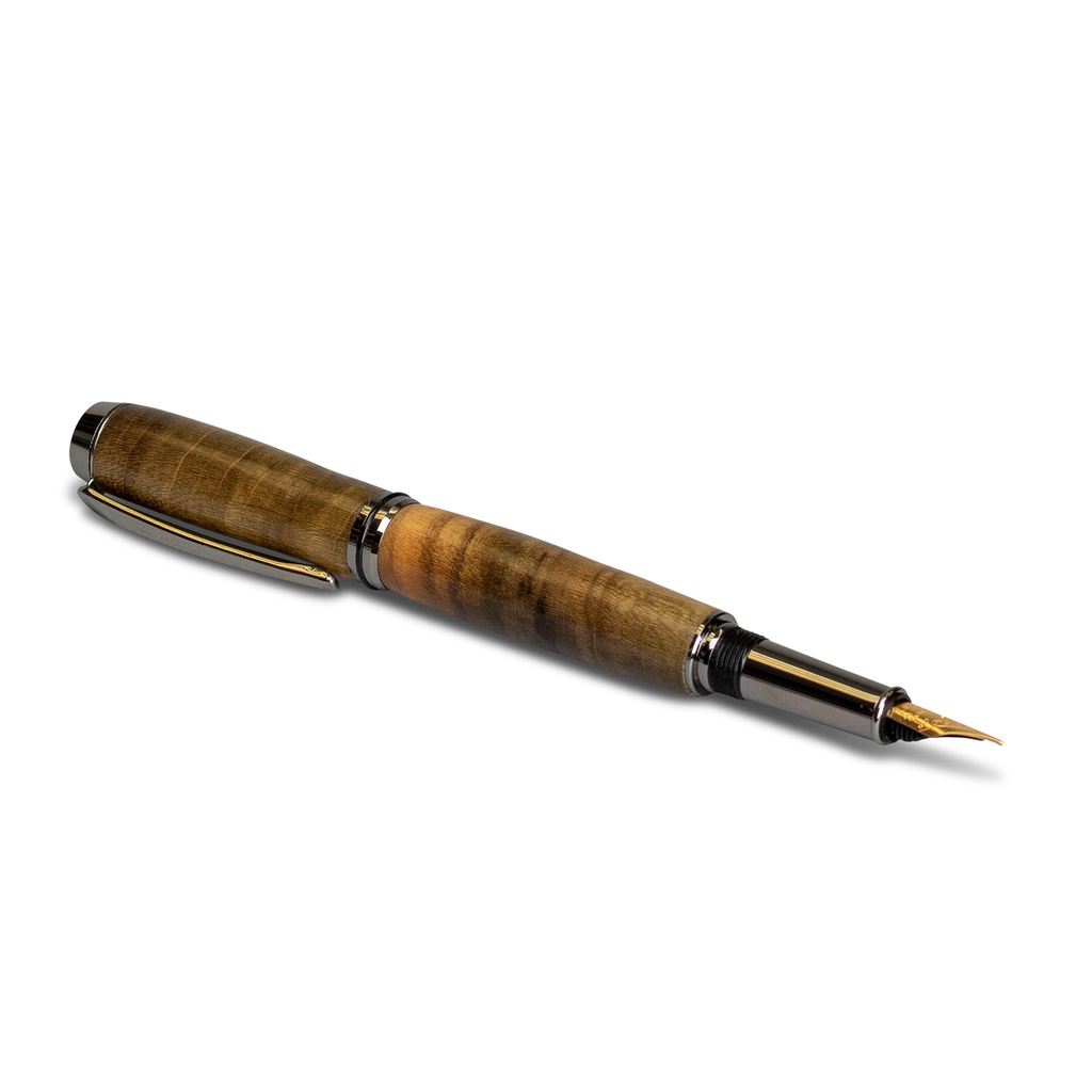 Tulip Poplar Wood Fountain Pen