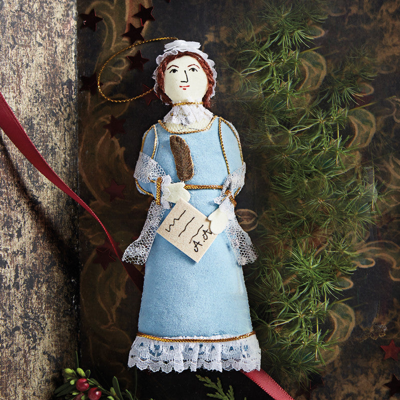 Embroidered Abigail Adams Ornament