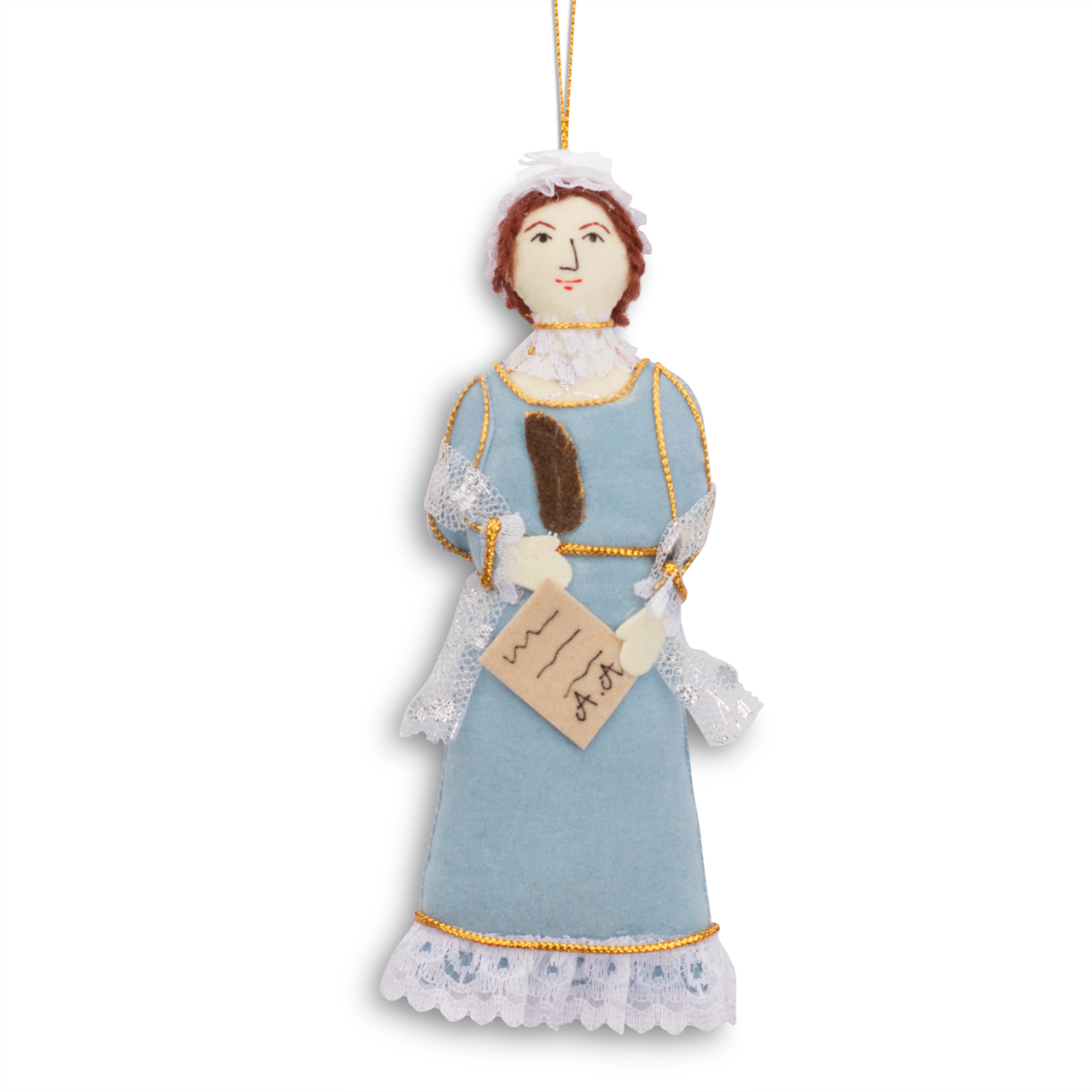 Embroidered Abigail Adams Ornament