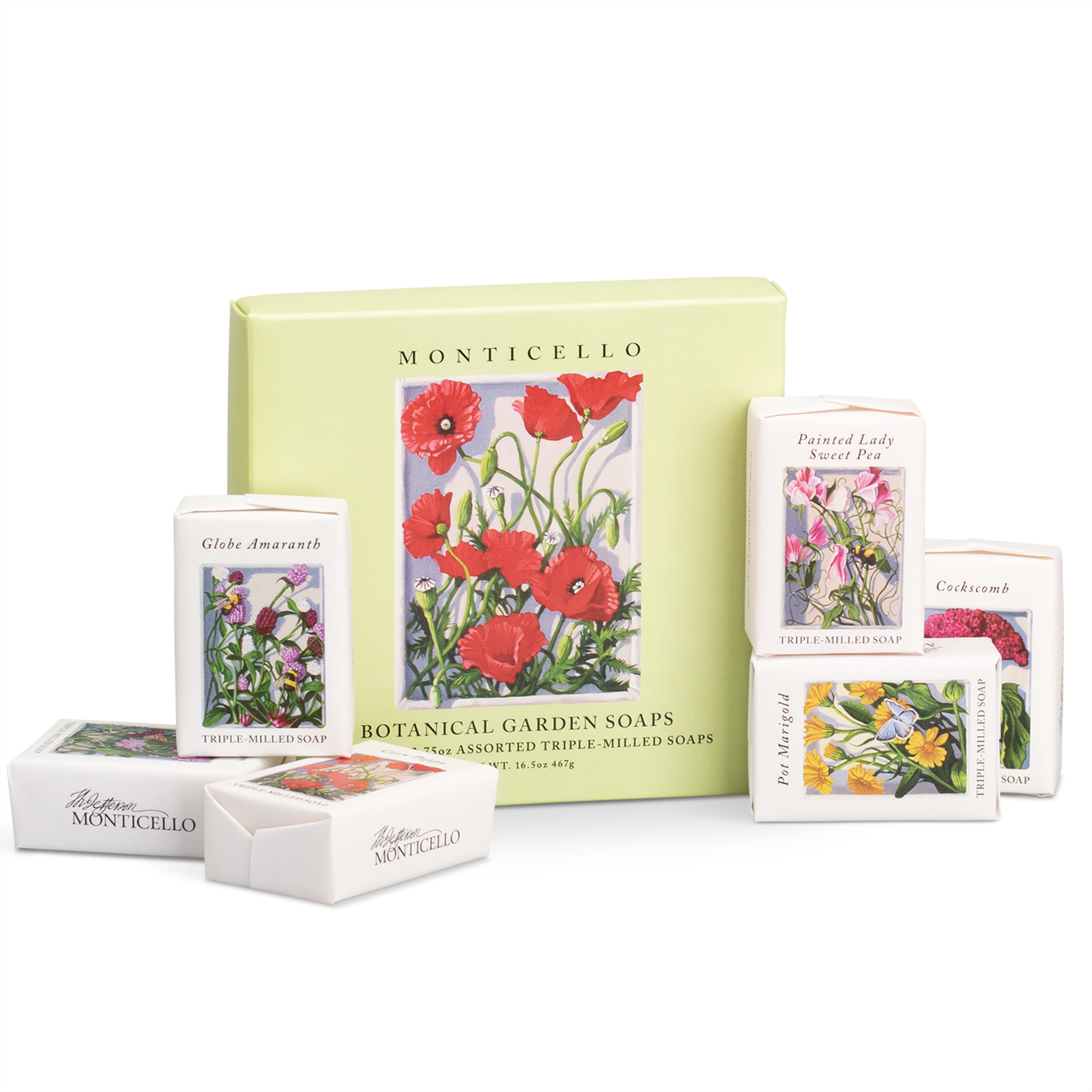 Monticello Botanical Garden Soap Set