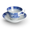 Blue Canton Tea Cup & Saucer