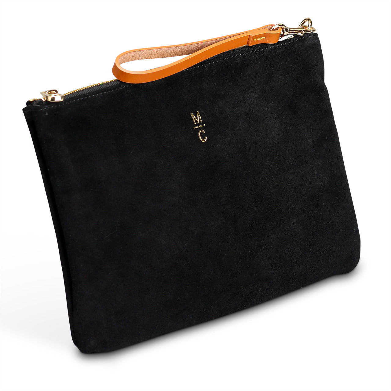 Sophia Suede Clutch