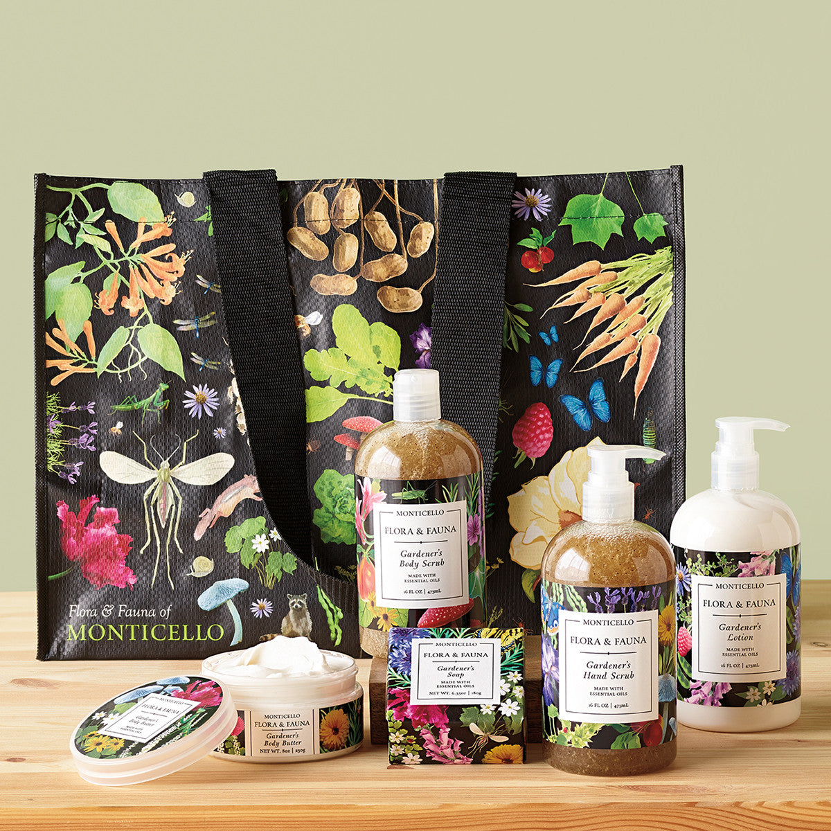 Monticello Flora & Fauna Skincare Set