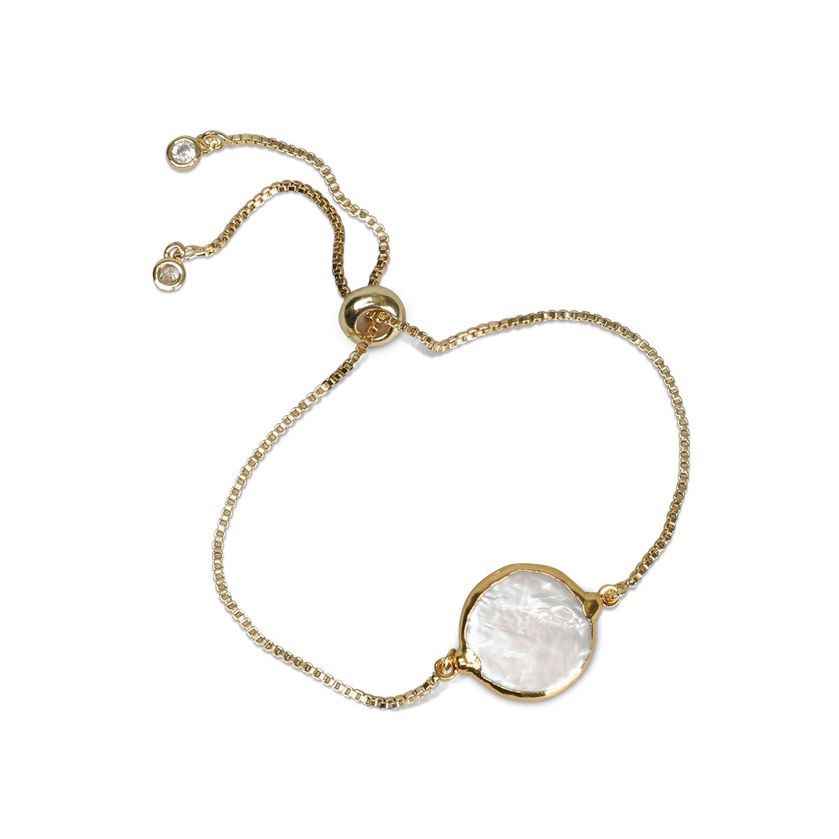 Bolo Pearl Bracelet