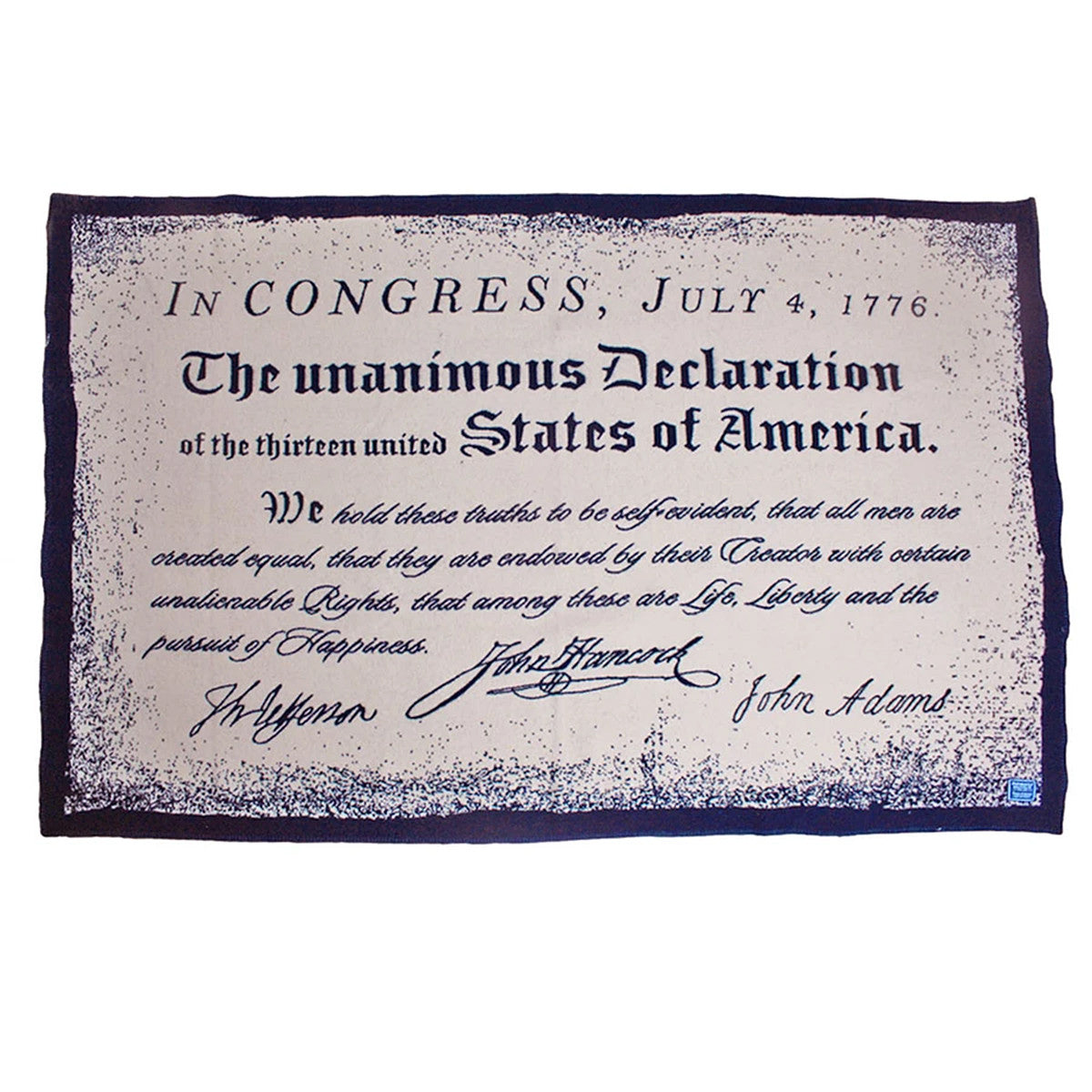 Declaration of Independence Throw