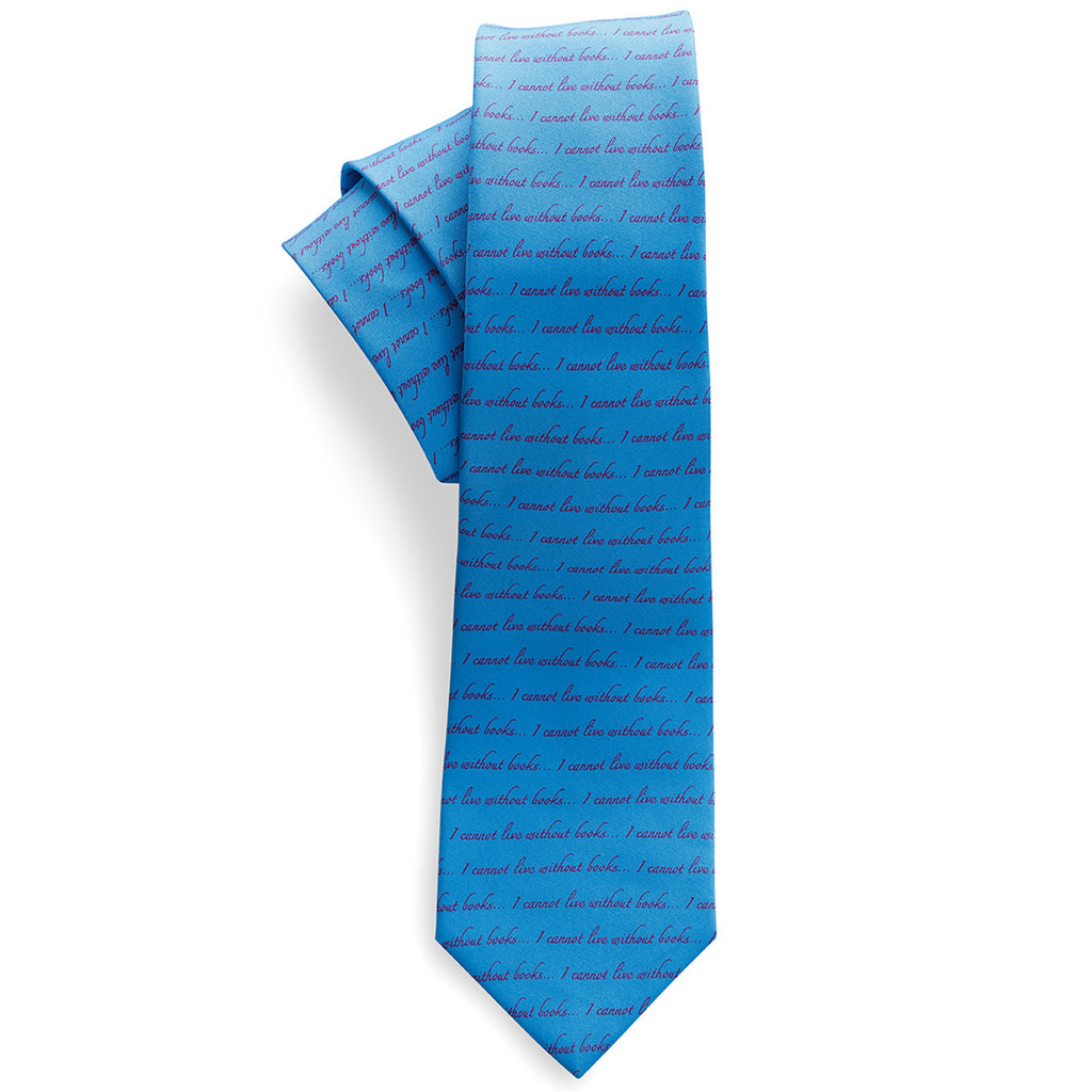 Monticello Book Quote Tie