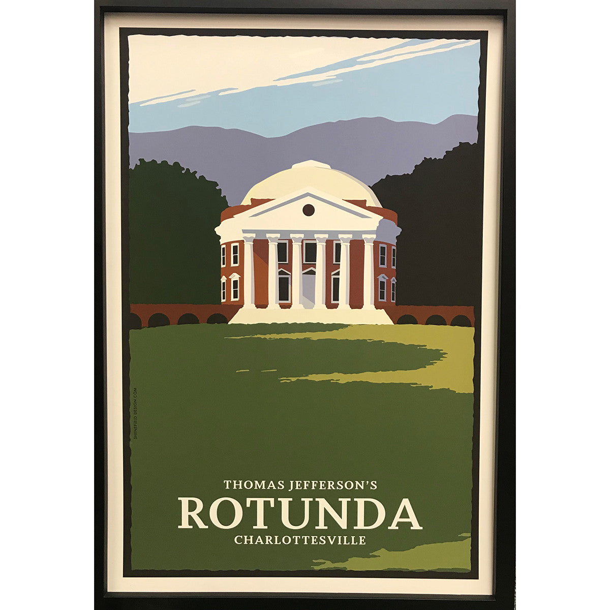 University of Virginia Rotunda Giclée Print