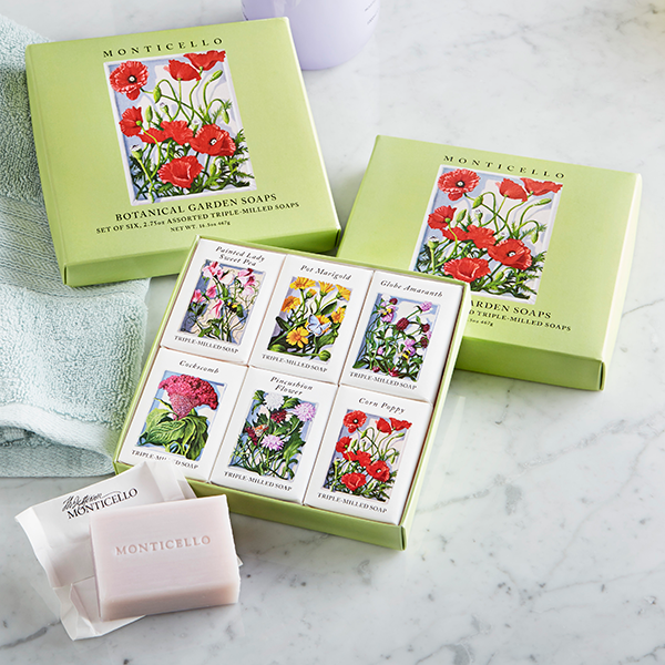 Monticello Botanical Garden Soap Set