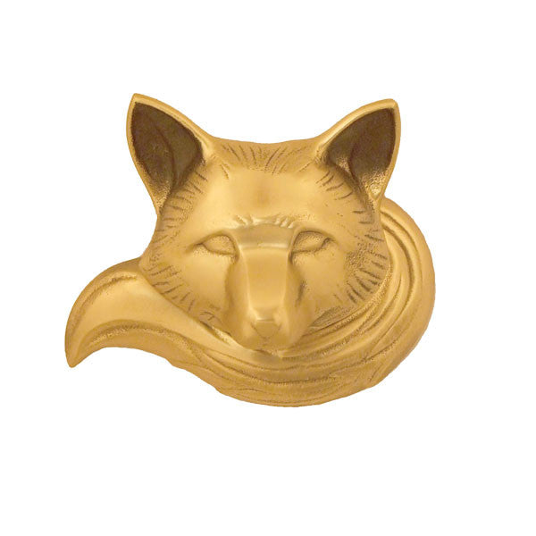 Brass Fox Door Knocker