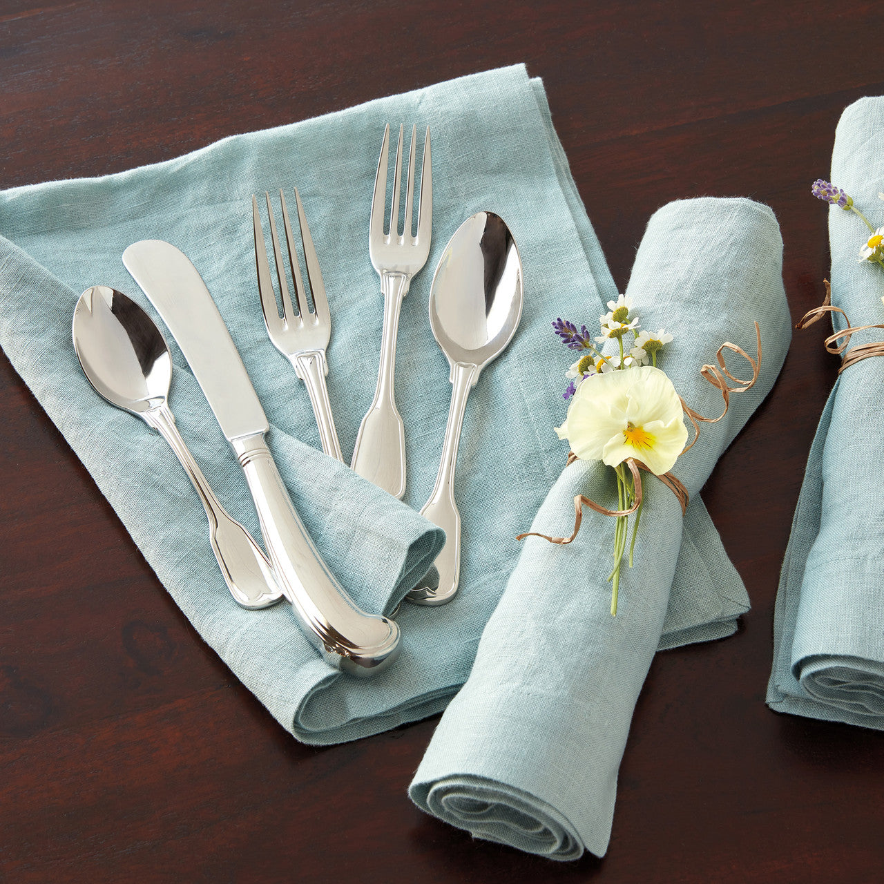 Jefferson Flatware: 5-Piece Place Setting