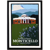 Monticello Framed Art Print