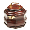 Octagonal Wooden Tea Chest