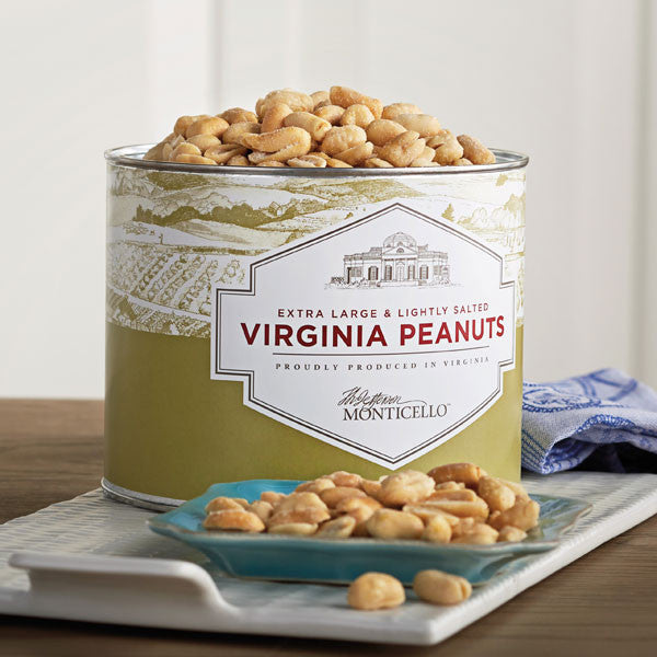 Salted Roasted Virginia Peanuts 40 oz.