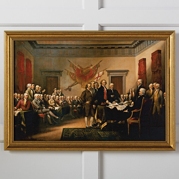 Declaration of Independence by Trumbull