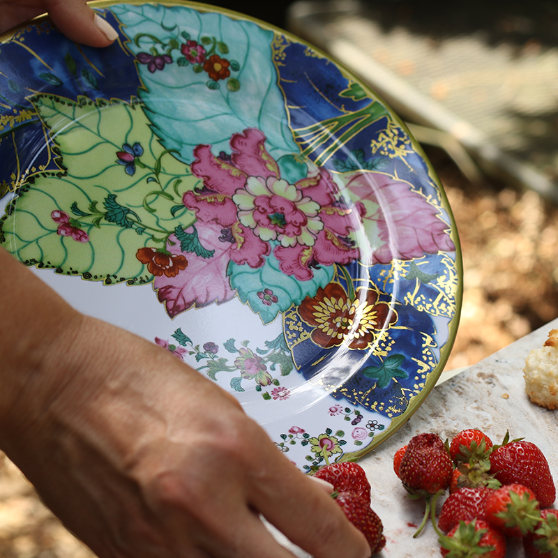 Tobacco Leaf Tin Plate