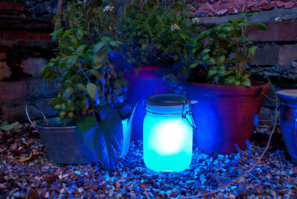 sun jar blue