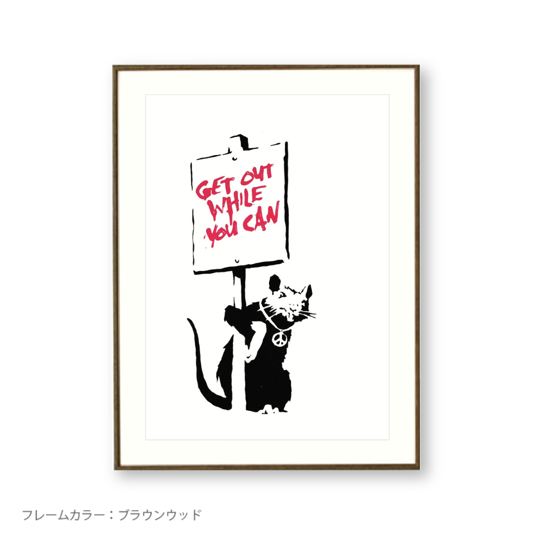 WCP バンクシー GANGSTA RAT ネズミ バンクシー展 | www.ofa.sg