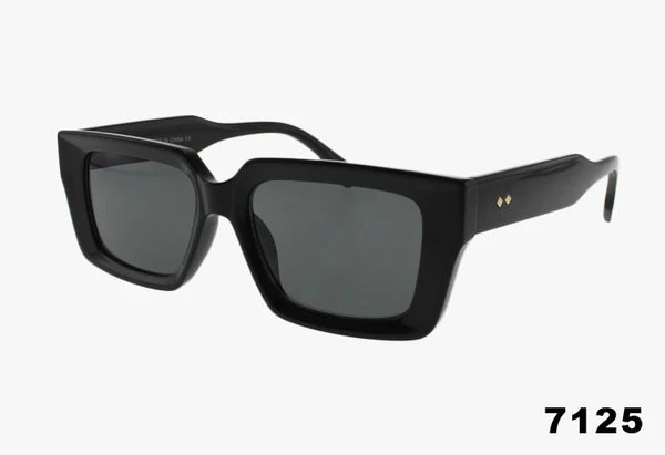 7125 - Wholesale Classic Square Framed Sunglasses