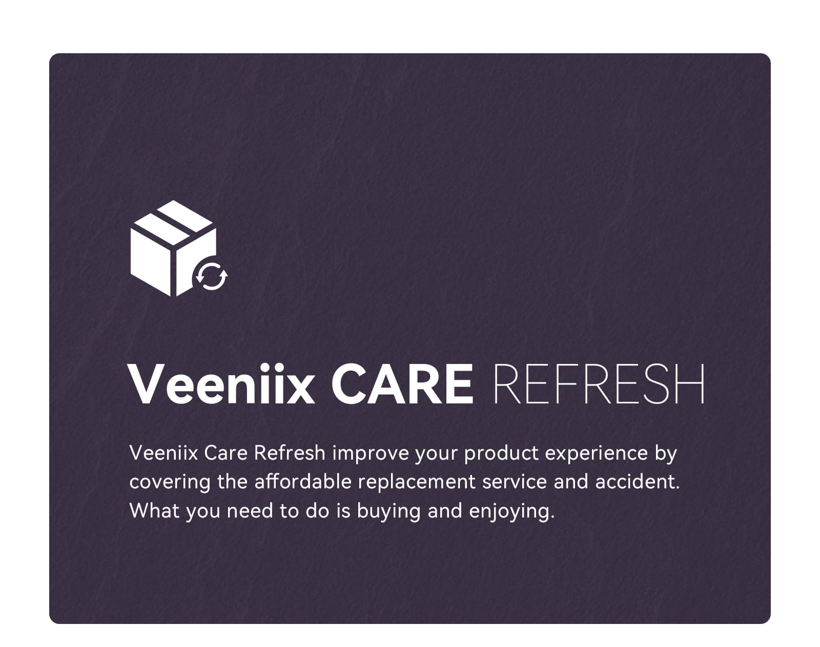 Veeniix V11 Care Refresh