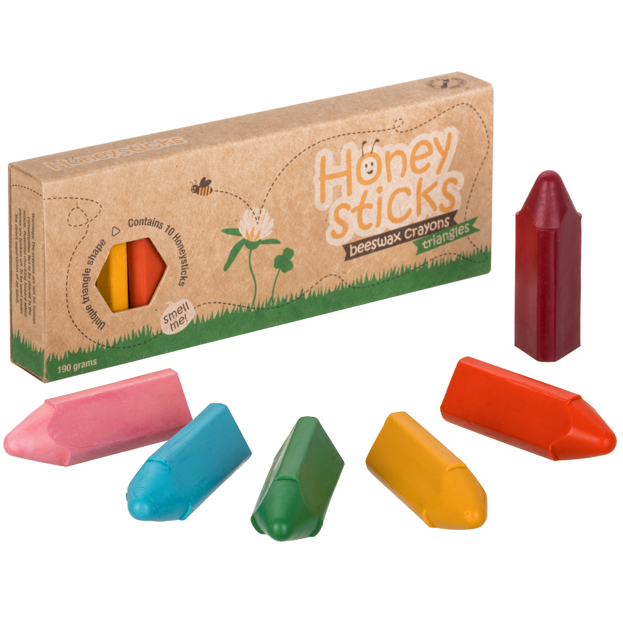 Honey Sticks Beeswax Crayons - Originals (pack of 12)