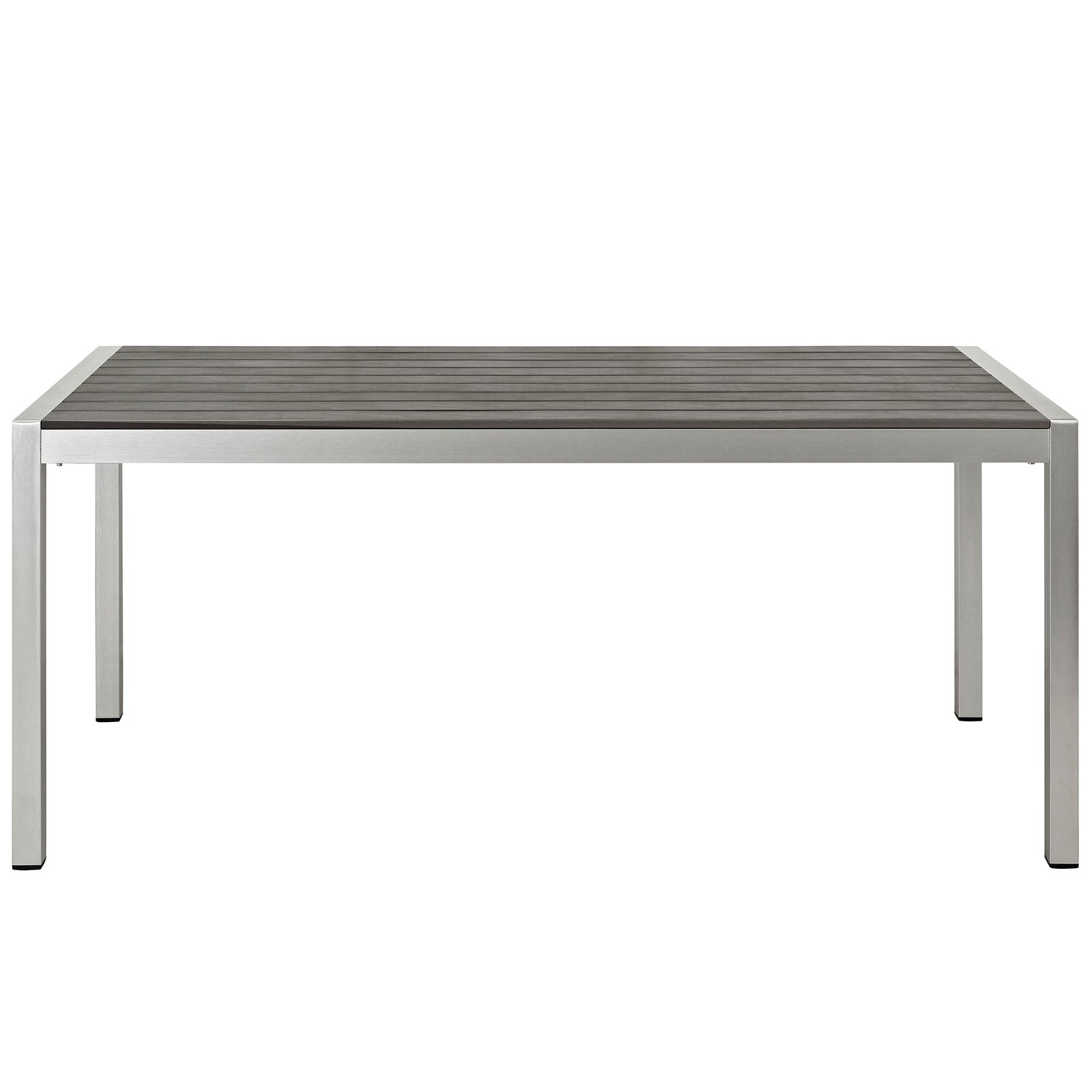 modway shore outdoor patio dining table