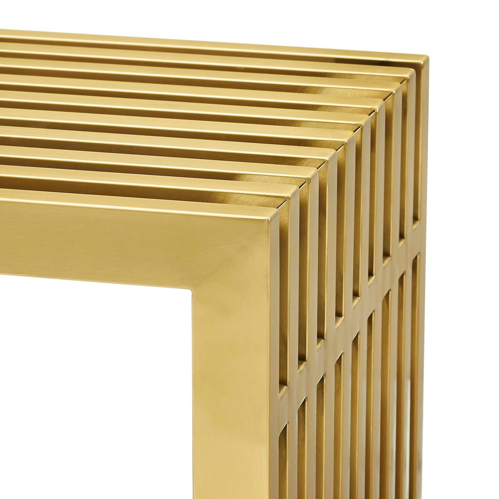 gridiron console table